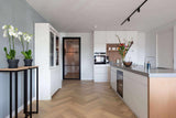Interieurontwerp en indeling appartement-Lifs Interior Design-keuken-Nieuwe indeling interieur en keuken appartement -OBLY