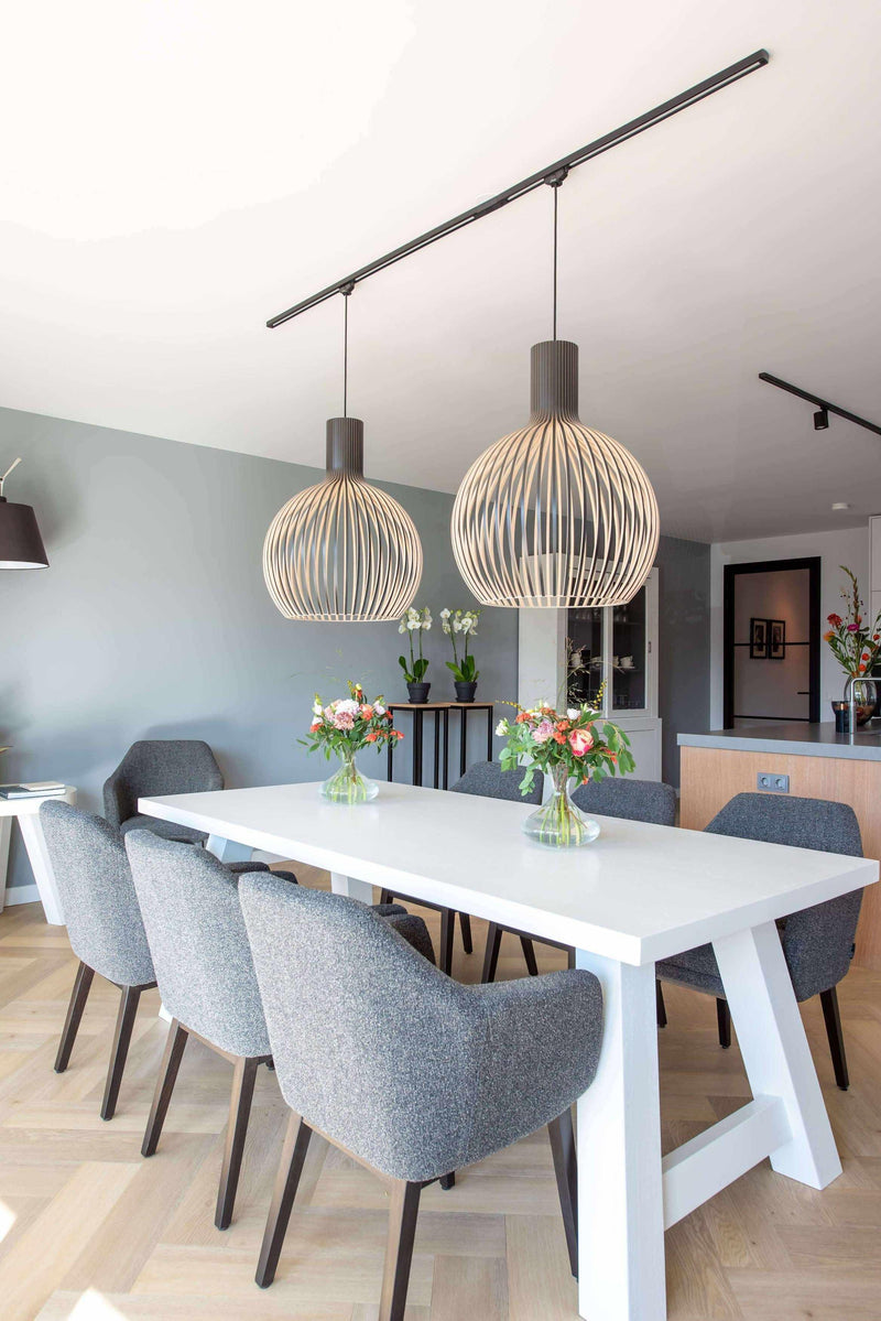 Interieurontwerp en indeling appartement-Lifs Interior Design-keuken-Nieuwe indeling interieur en keuken appartement -OBLY