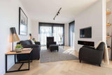 Interieurontwerp en indeling appartement-Lifs Interior Design-keuken-Nieuwe indeling interieur en keuken appartement -OBLY