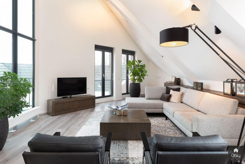 Interieurontwerp en realisatie Penthouse-Studio MBC Interieurontwerp-alle,Woonkamer-OBLY