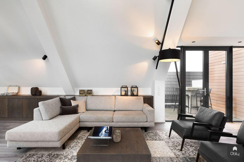 Interieurontwerp en realisatie Penthouse-Studio MBC Interieurontwerp-alle,Woonkamer-OBLY