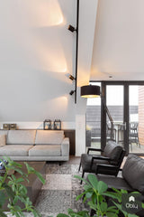 Interieurontwerp en realisatie Penthouse-Studio MBC Interieurontwerp-alle,Woonkamer-OBLY
