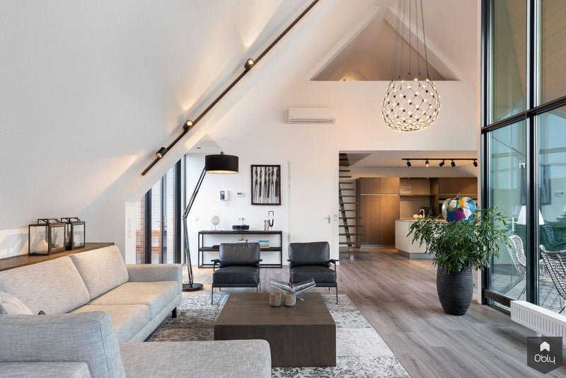Interieurontwerp en realisatie Penthouse-Studio MBC Interieurontwerp-alle,Woonkamer-OBLY