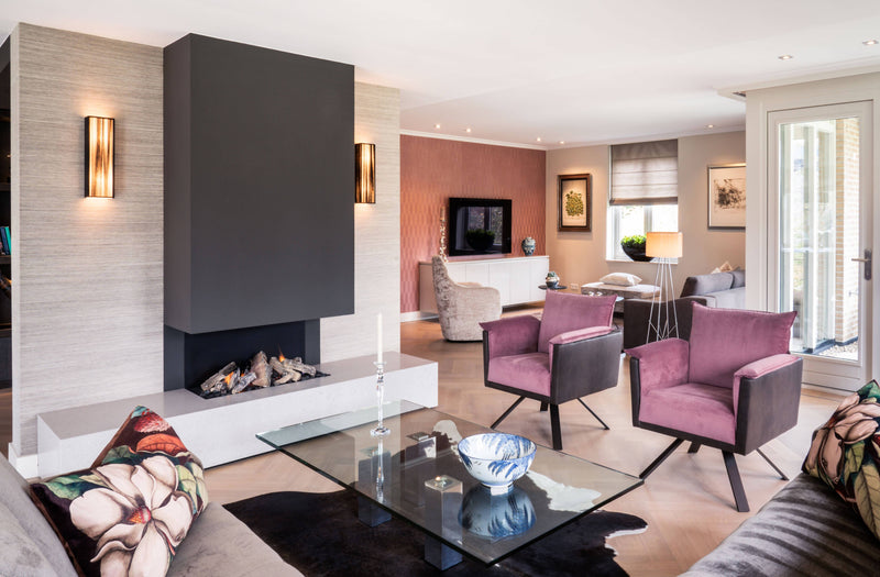 Interieurontwerp in Penthouse-OBLY-alle,Keuken,Woonkamer- Interieurontwerp voor Penthouse-OBLY