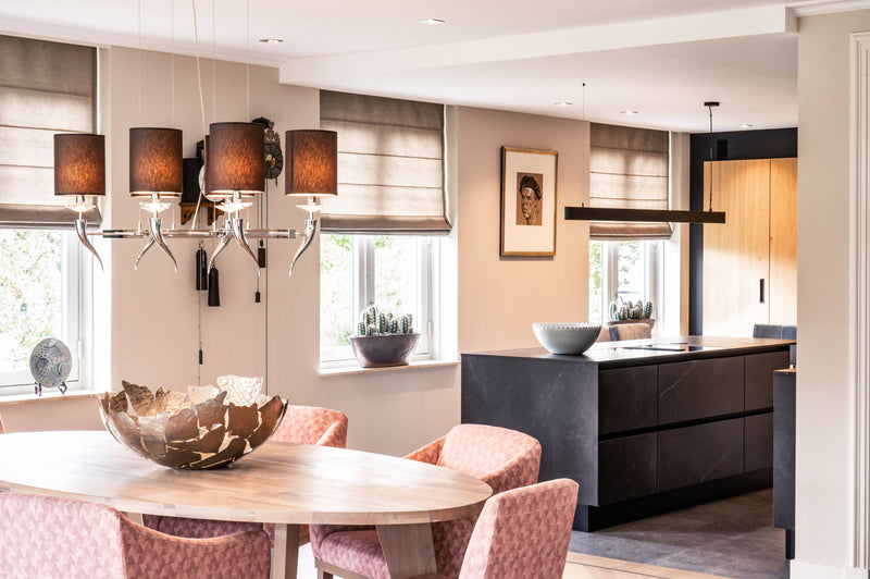 Interieurontwerp in Penthouse-OBLY-alle,Keuken,Woonkamer- Interieurontwerp voor Penthouse-OBLY