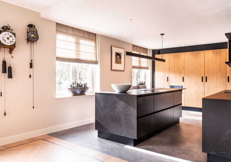 Interieurontwerp in Penthouse-OBLY-alle,Keuken,Woonkamer- Interieurontwerp voor Penthouse-OBLY