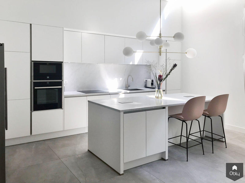Interieurontwerp lichte keuken en badkamer-Ijzersterk Interieurontwerp-alle,Keuken-OBLY