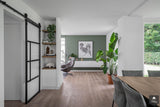 Interieurontwerp met maatwerk meubels woonkamer en hal-BABBET. Interieur: Plan & Design-alle,Keuken-OBLY