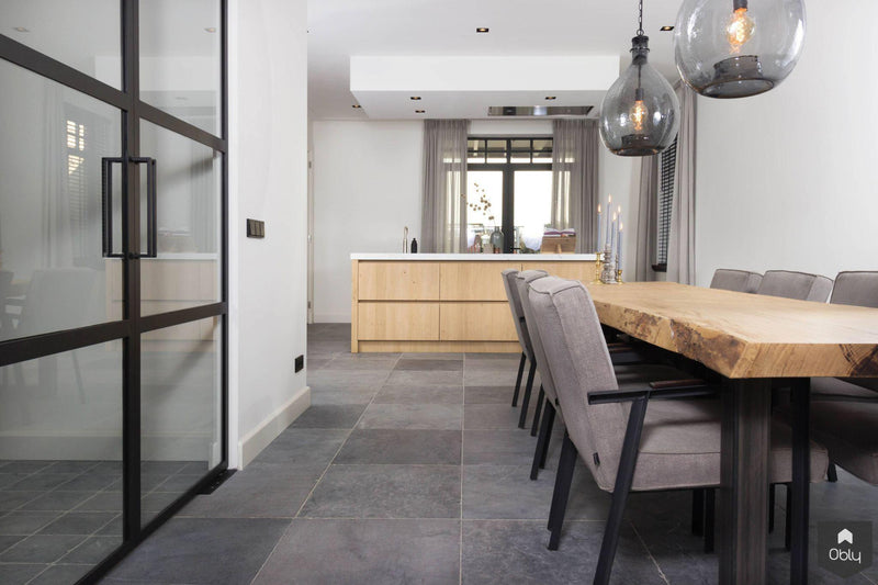 Interieurontwerp | nieuwbouwwoning keuken-Marieke de Jong Interieurarchitectuur-alle,Eetkamer-OBLY