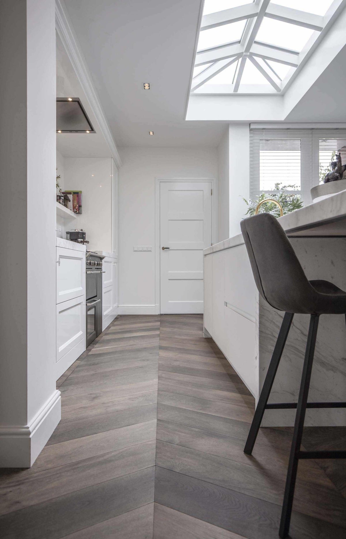 Jaren 30 woning eiken Hongaarse punt vloer-WOOD! by Vorselaars-jaren 30 woning,Woonkamer-Jaren 30 woning eiken Hongaarse punt-OBLY