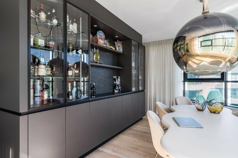 KAMB Moderne keuken-Keukenarchitectuur Midden Brabant-appartement,keuken-KAMB moderne keuken-OBLY