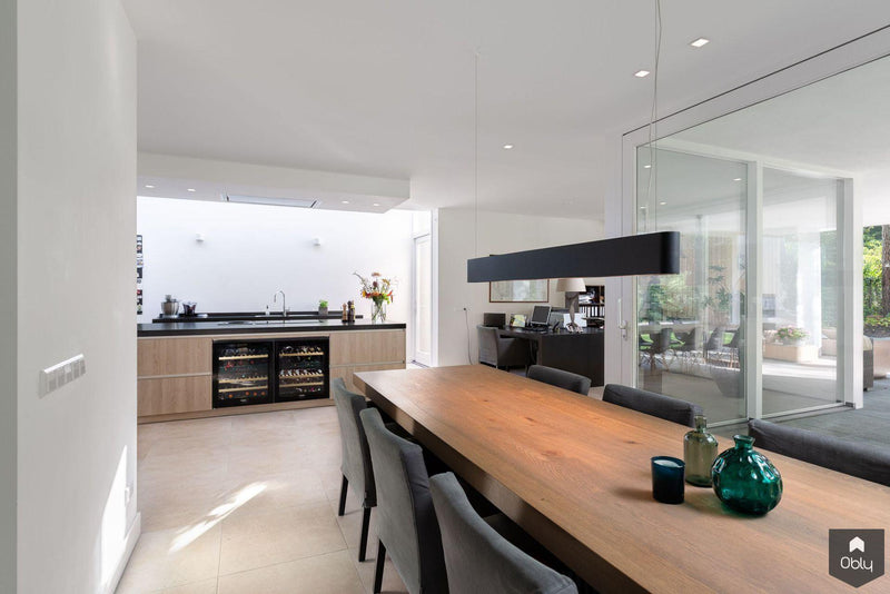 Kalksteen vloer moderne woning-Van den Heuvel & Van Duuren-alle,Woonkamer-OBLY