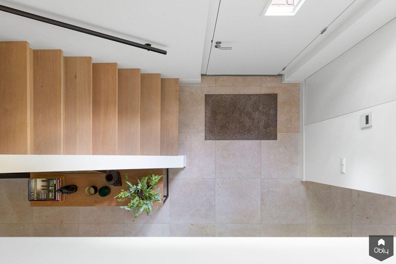 Kalksteen vloer moderne woning-Van den Heuvel & Van Duuren-alle,Woonkamer-OBLY