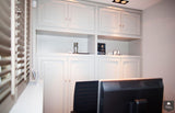 Kantoor aan huis - Landelijk chique-Wood Creations-alle,Woonkamer-OBLY