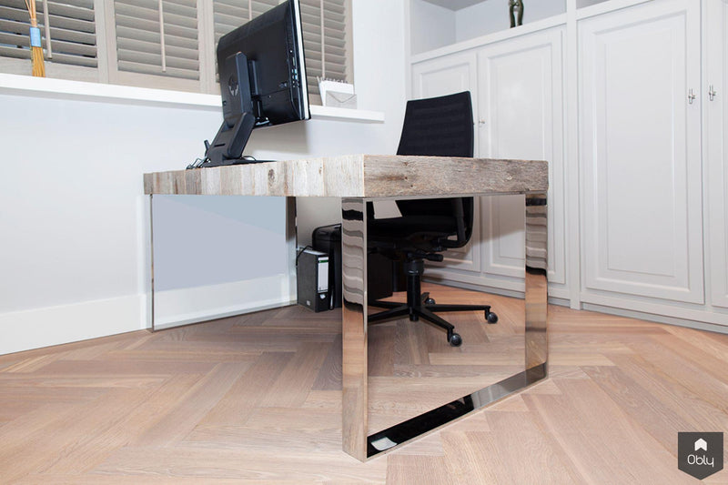 Kantoor aan huis - Landelijk chique-Wood Creations-alle,Woonkamer-OBLY