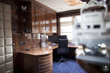Kantoor in villa yacht style-Wood Creations-alle,Woonkamer-OBLY