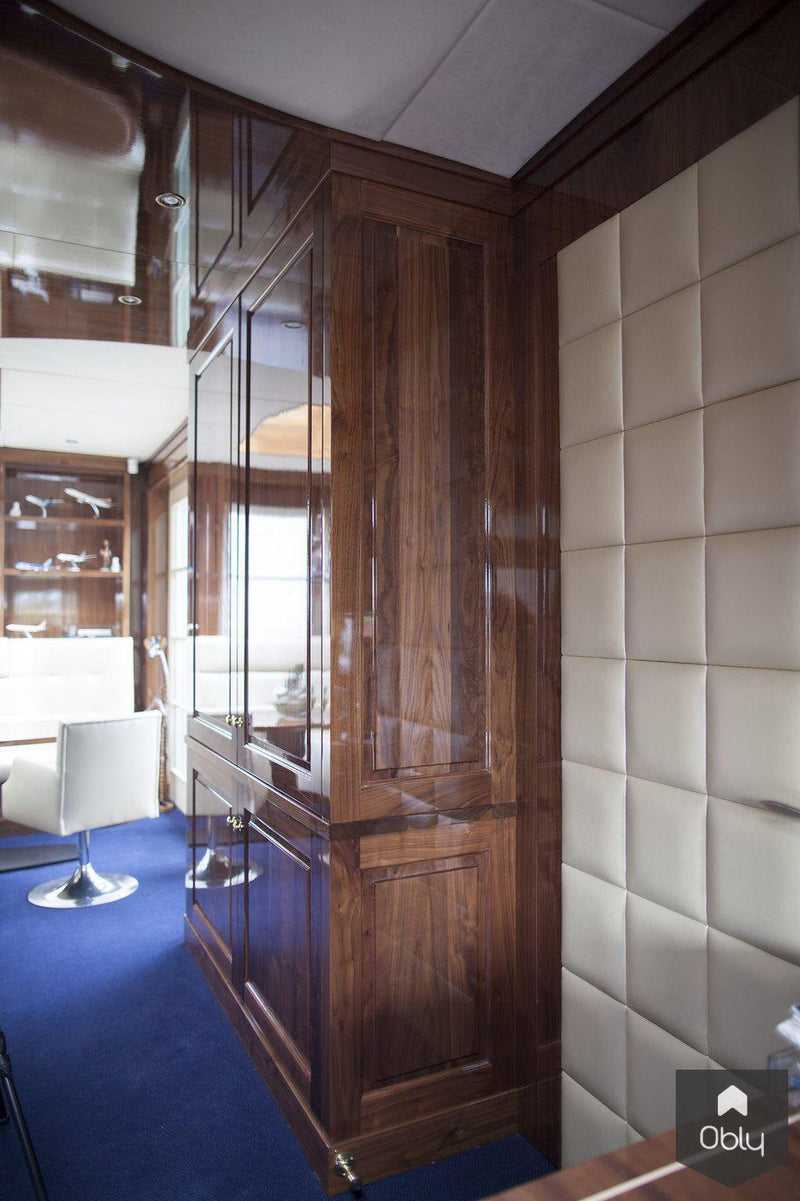 Kantoor in villa yacht style-Wood Creations-alle,Woonkamer-OBLY
