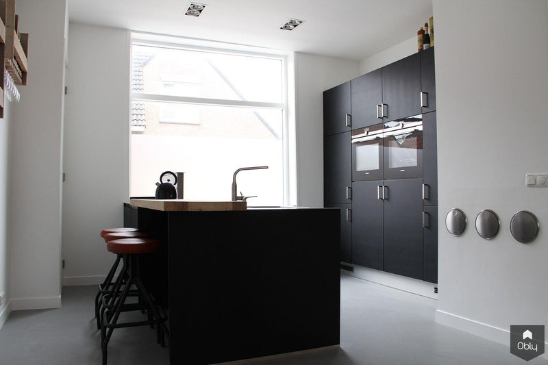 Karakteristieke dijkwoning-Blokvorm Architectuur-alle,Woonkamer-OBLY
