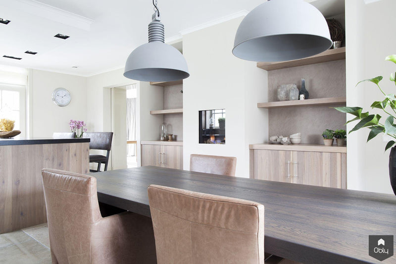 Keuken Eiken hout met v-groeven - Landelijk-Wood Creations-alle,Keuken-OBLY