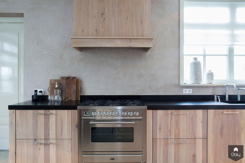 Keuken Eiken hout met v-groeven - Landelijk-Wood Creations-alle,Keuken-OBLY