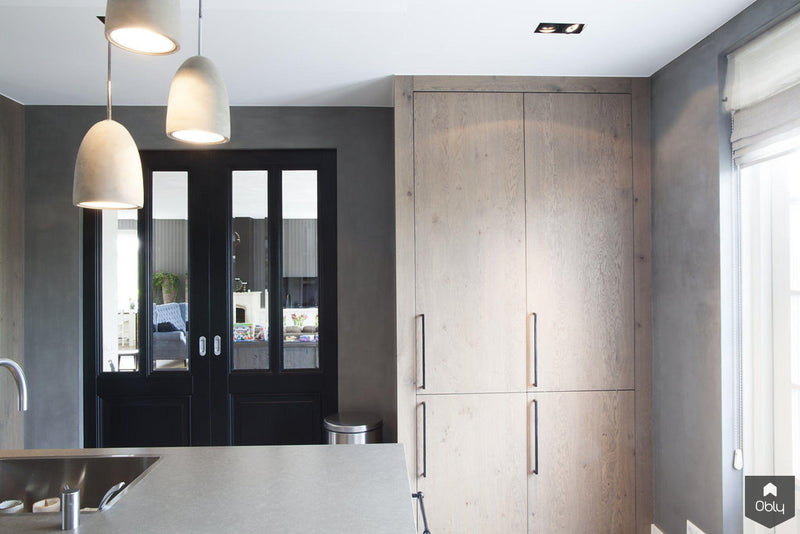 Keuken Stoer eiken hout met werkplek-Wood Creations-alle,Keuken-OBLY