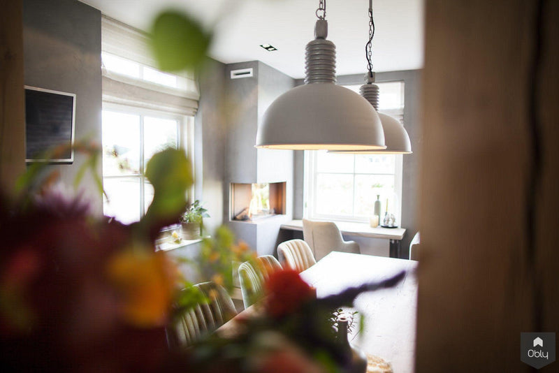 Keuken Stoer eiken hout met werkplek-Wood Creations-alle,Keuken-OBLY