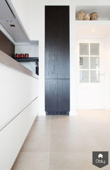 Keuken champagne kleurig met eiken hout-Wood Creations-alle,Keuken-OBLY