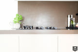 Keuken champagne kleurig met eiken hout-Wood Creations-alle,Keuken-OBLY