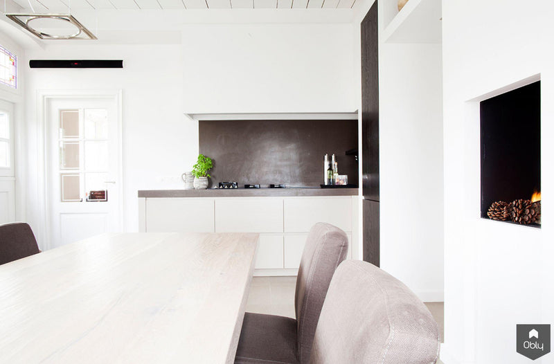 Keuken champagne kleurig met eiken hout-Wood Creations-alle,Keuken-OBLY