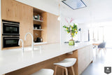Keuken eiken hout gecombineerd met wit-Wood Creations-alle,Keuken-OBLY