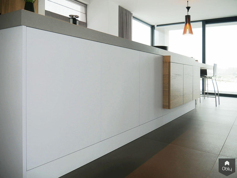 Keuken in rustiek eiken met strak wit-Keukenarchitectuur Midden Brabant-alle,Keuken-OBLY