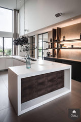 Keuken in u-vorm in luxe villa-Culimaat-alle,Keuken-Keuken in u-vorm in luxe villa | OBLY.com -OBLY