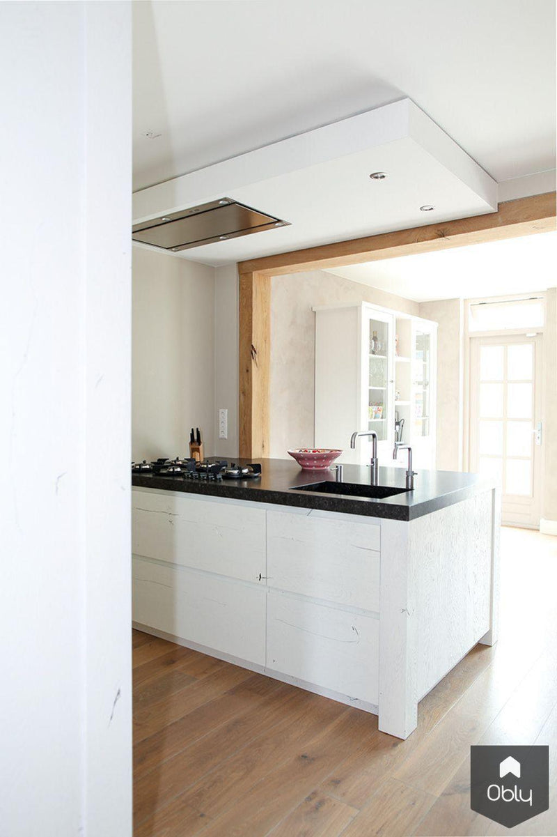 Keuken massief eiken blank en dekkend gelakt-Wood Creations-alle,Keuken-OBLY