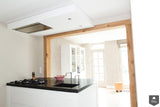 Keuken massief eiken blank en dekkend gelakt-Wood Creations-alle,Keuken-OBLY