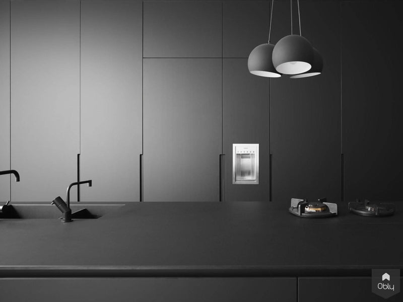 Keuken matt zwart modern-Studio Niels-alle, Keuken-Keuken matt zwart modern | OBLY.com-OBLY