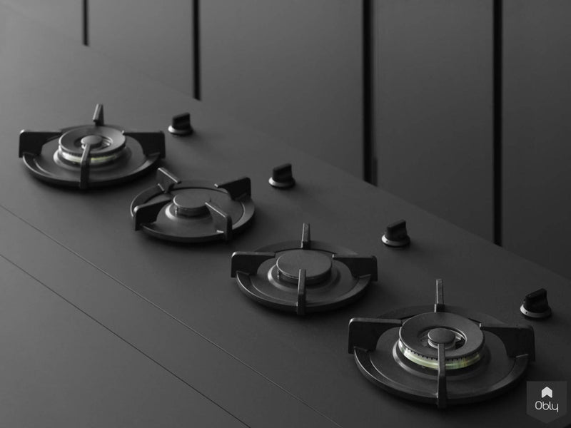 Keuken matt zwart modern-Studio Niels-alle,Keuken-Keuken matt zwart modern | OBLY.com-OBLY