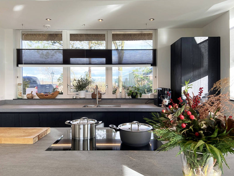 Keuken met eiken houtaccent-Keukenarchitectuur Midden Brabant-Keuken-OBLY