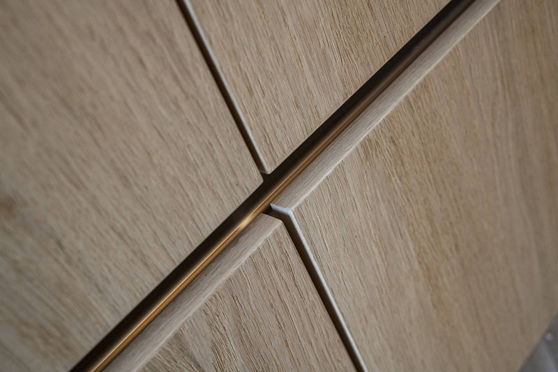 Keuken met mat zwarte hoge kastenwand-Ergoform-alle,Keuken,Woonkamer- Keuken met mat zwarte hoge kastenwand -OBLY