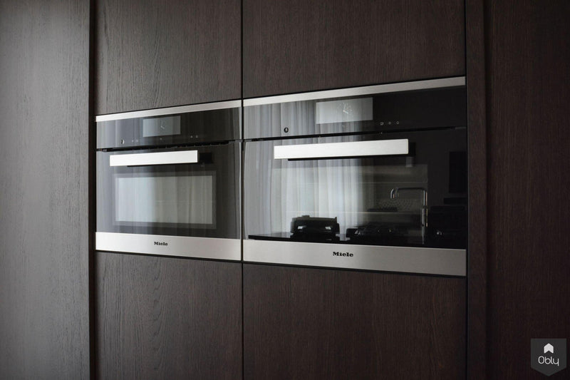 Keuken modern met eiken kastenwand-Ecker Interieur-alle,Keuken-OBLY