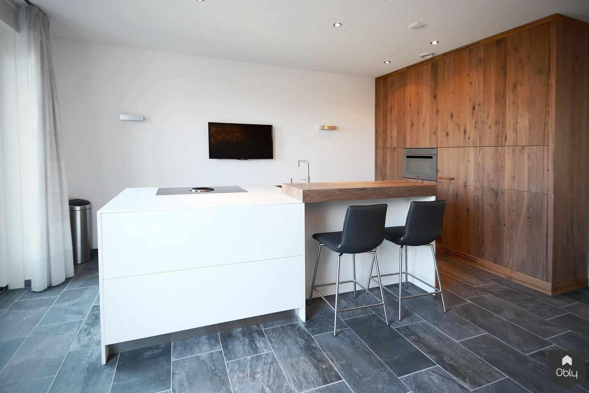 Keuken modern met oud hout-Ecker Interieur-alle,Keuken-OBLY
