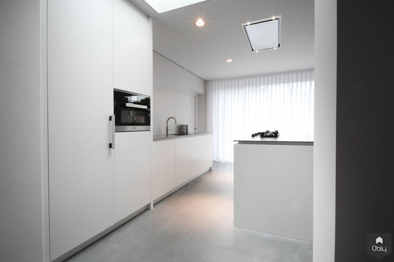 Keuken modern wit gelakt-Ecker Interieur-alle,Keuken-OBLY