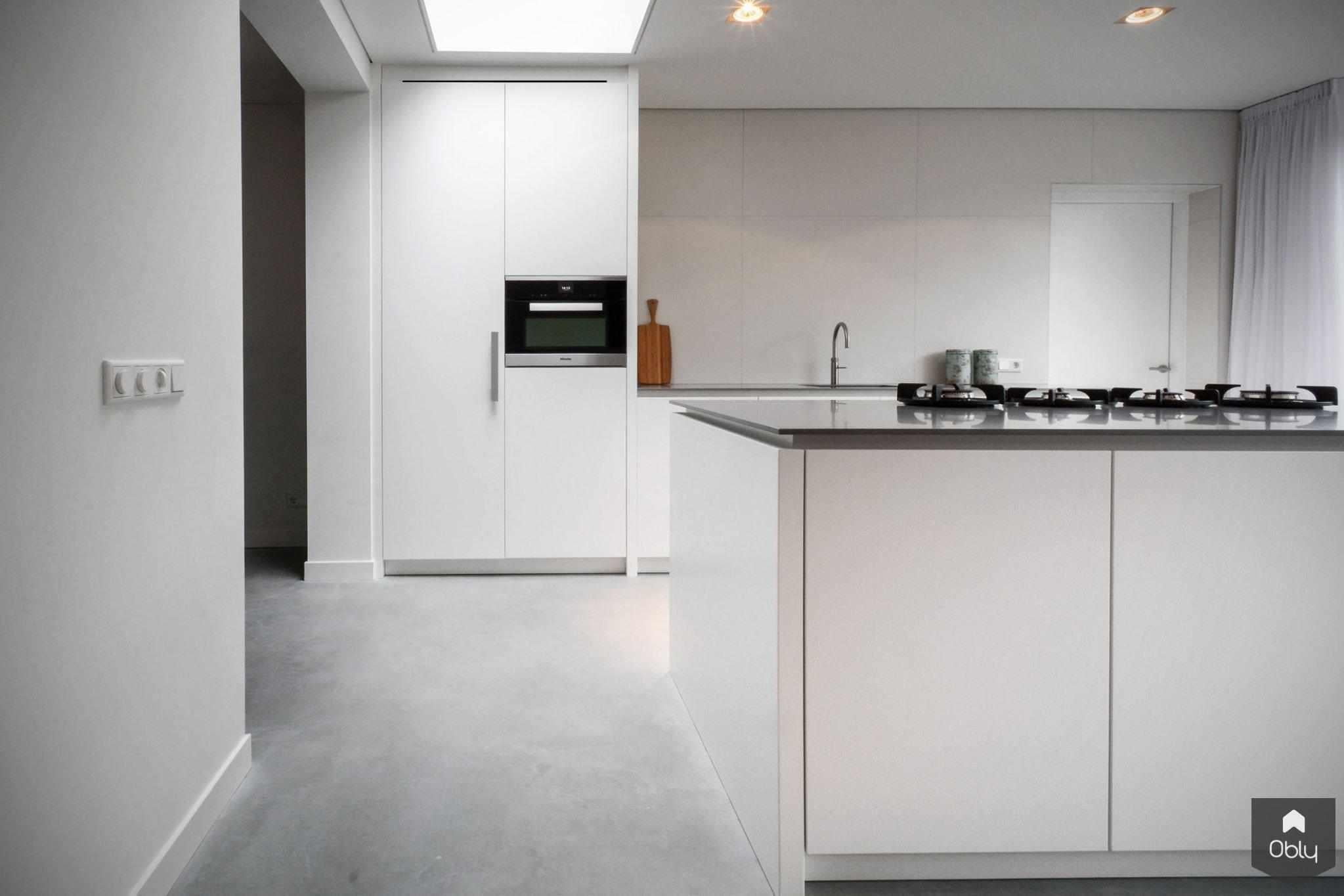 Keuken modern wit gelakt-Ecker Interieur-alle,Keuken-OBLY
