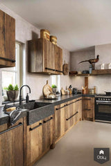 Keuken van hergebruikt hout met robuust maatwerk-Restyle-XL-alle,Keuken-Keuken van hergebruikt hout | Restyle-XL-OBLY