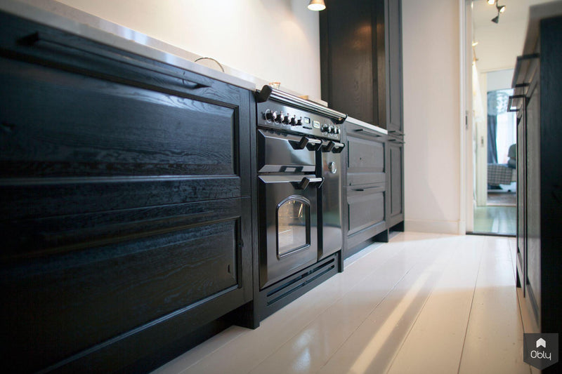 Keuken zwart eiken-Wood Creations-alle,Keuken-OBLY