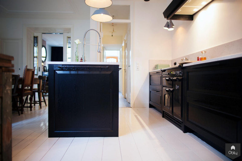 Keuken zwart eiken-Wood Creations-alle,Keuken-OBLY