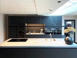 Keukenontwerp met zwarte afwerking-Keukenarchitectuur Midden Brabant-keuken-Keukenontwerp zwarte afwerking -OBLY