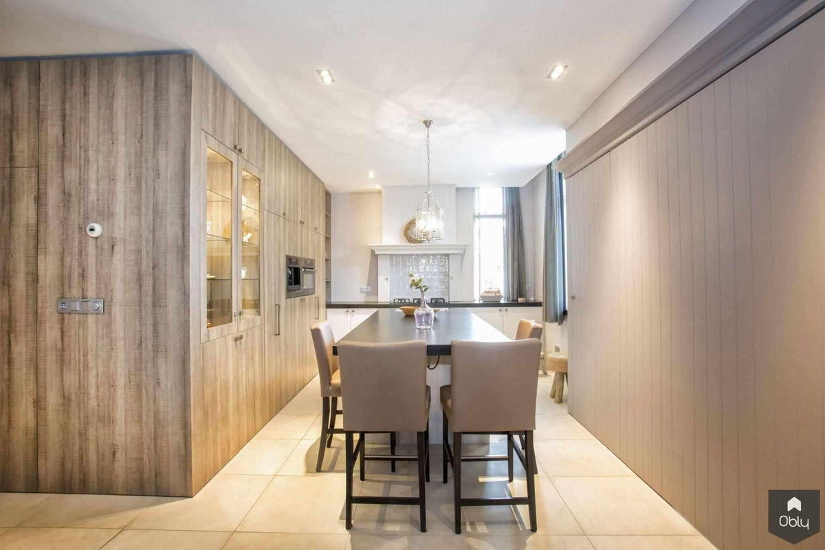 Klassiek maatwerk woning met haard-Verswijver Interieurconcepten-alle,Keuken,klassiek interieur,klassiek modern interieur,luxe maatwerk keuken,Woonkamer,woonkamer met haard-Klassiek maatwerk woning met haard | OBLY.com-OBLY