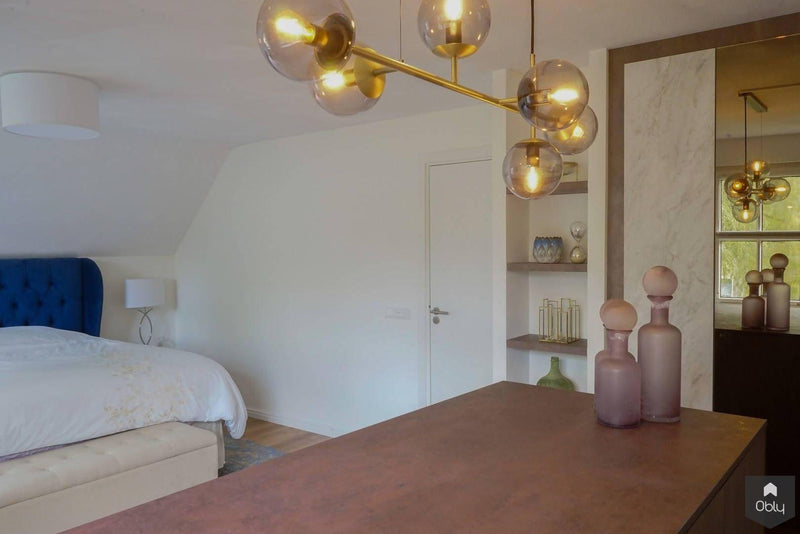 Kledingkast met marmerlook in slaapkamer-Gebr. Smits-alle,Slaapkamer-Kledingkast met marmerlook | OBLY.com-OBLY