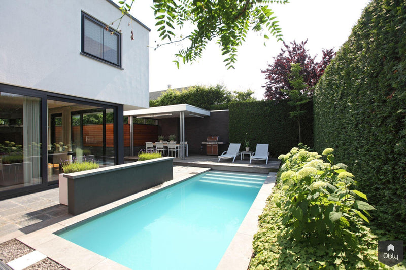 Kleine tuin met toch een zwembad-Stoop Tuinen-alle,Exterieur-OBLY