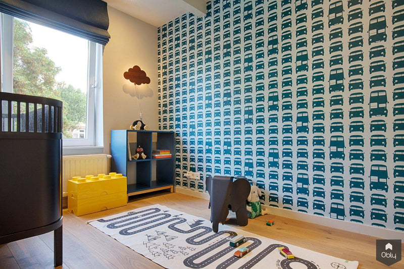 Kleur en maatwerk voor een gezinswoning-StrandNL architectuur en interieur-alle,Woonkamer-OBLY